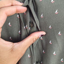 Second-Hand - Hobbs Olive Boat Shirt Dress Size 8 - SwapUp