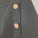 Second-Hand - Massimo Dutti Gold Button Knit Skirt Size XS - SwapUp