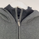 Second-Hand - Rachel Zoe Panelled Hooded Zip Up Jacket Size S - SwapUp