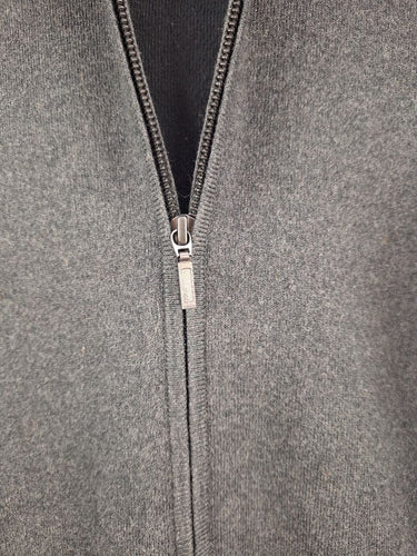 Second-Hand - Rachel Zoe Panelled Hooded Zip Up Jacket Size S - SwapUp
