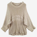 Second-Hand - Kinney Relaxed Shimmer Knit Jumper Size M - SwapUp