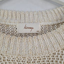 Second-Hand - Kinney Relaxed Shimmer Knit Jumper Size M - SwapUp