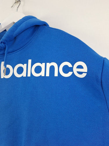 Second-Hand - New Balance Azure Cropped Hoodie Jumper Size M - SwapUp
