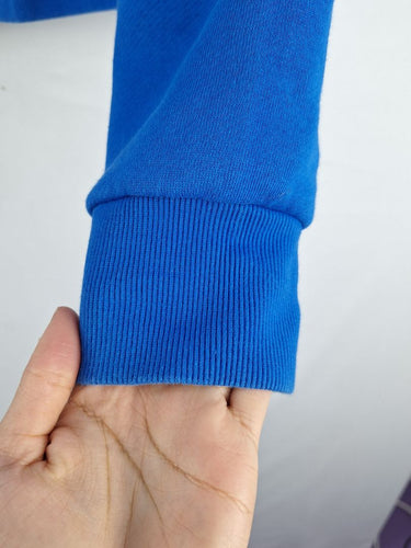 Second-Hand - New Balance Azure Cropped Hoodie Jumper Size M - SwapUp