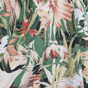 Second-Hand - Esmaee Tropicana Linen Blend Top Size M - SwapUp