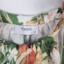 Second-Hand - Esmaee Tropicana Linen Blend Top Size M - SwapUp