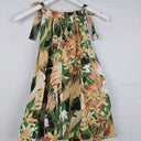 Second-Hand - Esmaee Tropicana Linen Blend Top Size M - SwapUp