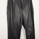 Second-Hand - Paige Faux Leather Tailored Pants Size 8 - SwapUp
