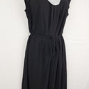 Second-Hand - Gerard Darel Front Drape Belted Mini Dress Size 12 - SwapUp