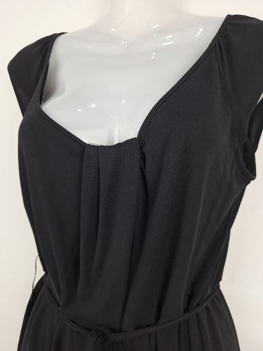 Second-Hand - Gerard Darel Front Drape Belted Mini Dress Size 12 - SwapUp