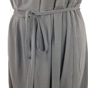 Second-Hand - Gerard Darel Front Drape Belted Mini Dress Size 12 - SwapUp