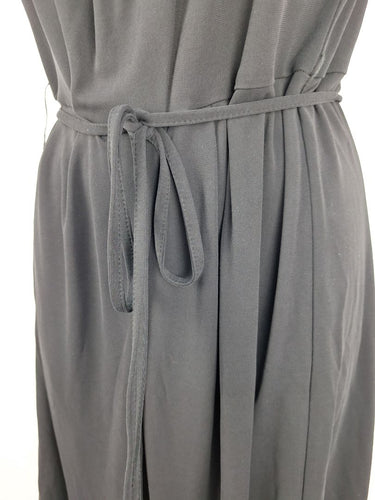 Second-Hand - Gerard Darel Front Drape Belted Mini Dress Size 12 - SwapUp