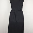 Second-Hand - Gerard Darel Front Drape Belted Mini Dress Size 12 - SwapUp