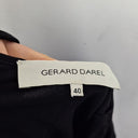 Second-Hand - Gerard Darel Front Drape Belted Mini Dress Size 12 - SwapUp