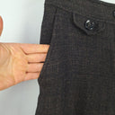 Second-Hand - Anna Thomas Cropped Tweed Wool Blend Pants Size 12 - SwapUp