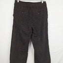Second-Hand - Anna Thomas Cropped Tweed Wool Blend Pants Size 12 - SwapUp