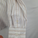 Second-Hand - Trenery Beachy Cream Cotton Button Up Shirt Size 16 - SwapUp