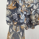 Second-Hand - Society Amuse Earthy Paisley Silky Blouse Size 10 - SwapUp