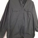Second-Hand - Decjuba Black Cotton Oversized Elevated Shirt Size XXS - SwapUp