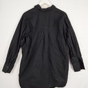 Second-Hand - Decjuba Black Cotton Oversized Elevated Shirt Size XXS - SwapUp