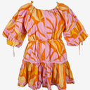 Second-Hand - Concrete Jellyfish Summer Passion Puff Sleeve Mini Dress Size M - SwapUp