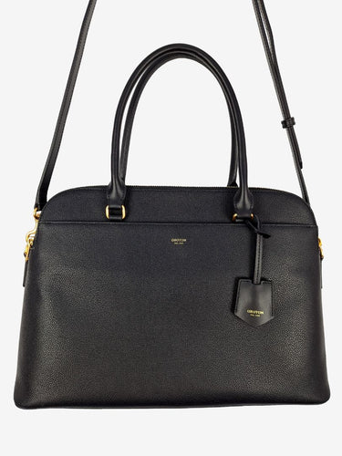 Oroton Iris Double Zip Work Tote Bag