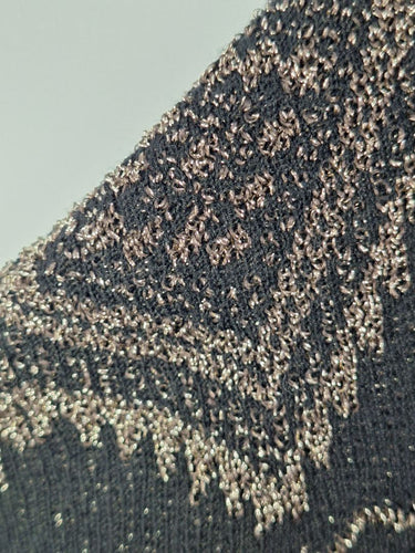 Second-Hand - Oasis Shimmering Bat Sleeve Knit Top Size XS - SwapUp