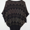 Second-Hand - Oasis Shimmering Bat Sleeve Knit Top Size XS - SwapUp