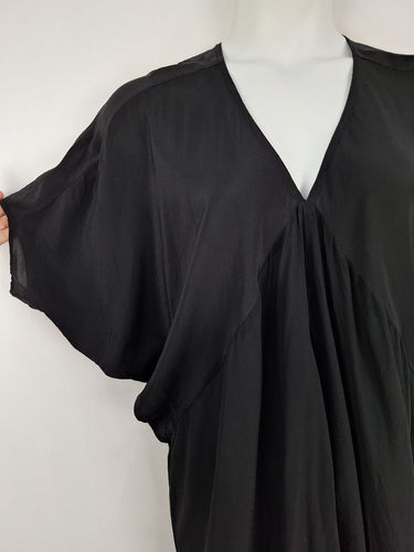 Second-Hand - Frockk Timeless Silk Throw Over Mini Dress Size OSFA - SwapUp