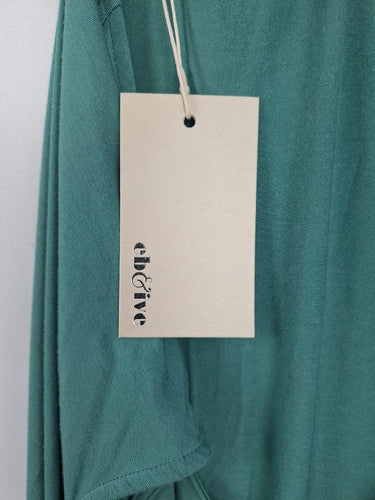 Second-Hand - eb&ive Jade Comfy Lounge Midi Dress Size OSFA - SwapUp