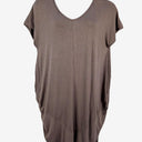 Second-Hand - Layer'd Taupe Essential Weekend Midi Dress Size XL - SwapUp