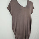 Second-Hand - Layer'd Taupe Essential Weekend Midi Dress Size XL - SwapUp