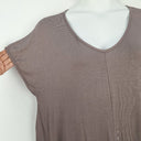 Second-Hand - Layer'd Taupe Essential Weekend Midi Dress Size XL - SwapUp