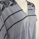 Second-Hand - Ellis & Dewey Poolside Embroidered Semi Sheer Mini Dress Size OSFA - SwapUp