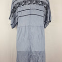 Second-Hand - Ellis & Dewey Poolside Embroidered Semi Sheer Mini Dress Size OSFA - SwapUp