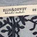 Second-Hand - Ellis & Dewey Poolside Embroidered Semi Sheer Mini Dress Size OSFA - SwapUp