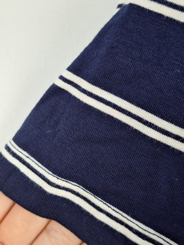 Second-Hand - Layer'd Navy Classic Striped Midi Dress Size XL - SwapUp