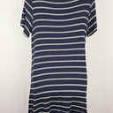 Second-Hand - Layer'd Navy Classic Striped Midi Dress Size XL - SwapUp