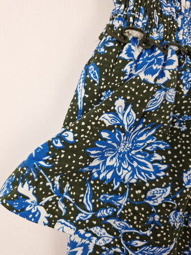 Second-Hand - ME+EM Poolside Shirred & Tiered Mini Skirt Size 16 - SwapUp