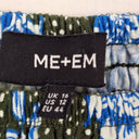 Second-Hand - ME+EM Poolside Shirred & Tiered Mini Skirt Size 16 - SwapUp
