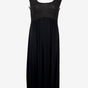Second-Hand - Theory Crocheted Scoop Neck Sleeveless Midi Dress Size S - SwapUp