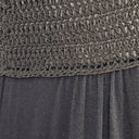 Second-Hand - Theory Crocheted Scoop Neck Sleeveless Midi Dress Size S - SwapUp