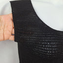 Second-Hand - Theory Crocheted Scoop Neck Sleeveless Midi Dress Size S - SwapUp