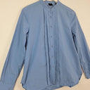 Second-Hand - David Lawrence Sky Blue Elevated Office Shirt Size 10 - SwapUp