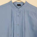 Second-Hand - David Lawrence Sky Blue Elevated Office Shirt Size 10 - SwapUp