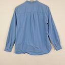 Second-Hand - David Lawrence Sky Blue Elevated Office Shirt Size 10 - SwapUp