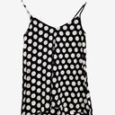 Second-Hand - French Connection Monochrome Polka Dot Breezy Slip Top Size 8 - SwapUp