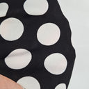 Second-Hand - French Connection Monochrome Polka Dot Breezy Slip Top Size 8 - SwapUp