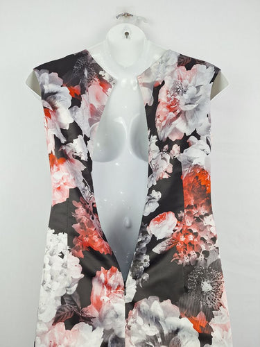 Second-Hand - Anthea Crawford Mystic Side Pleat Midi Dress Size 14 - SwapUp