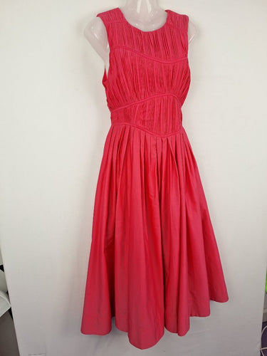 Second-Hand - Aje Pleated Bodice Dress Size 8 - SwapUp